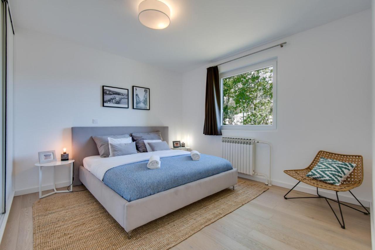 Premium Villa, Heatable Infinity Pool, Jacuzzi And Seaview, Beach And City Just 10Min By Foot Volosko Luaran gambar