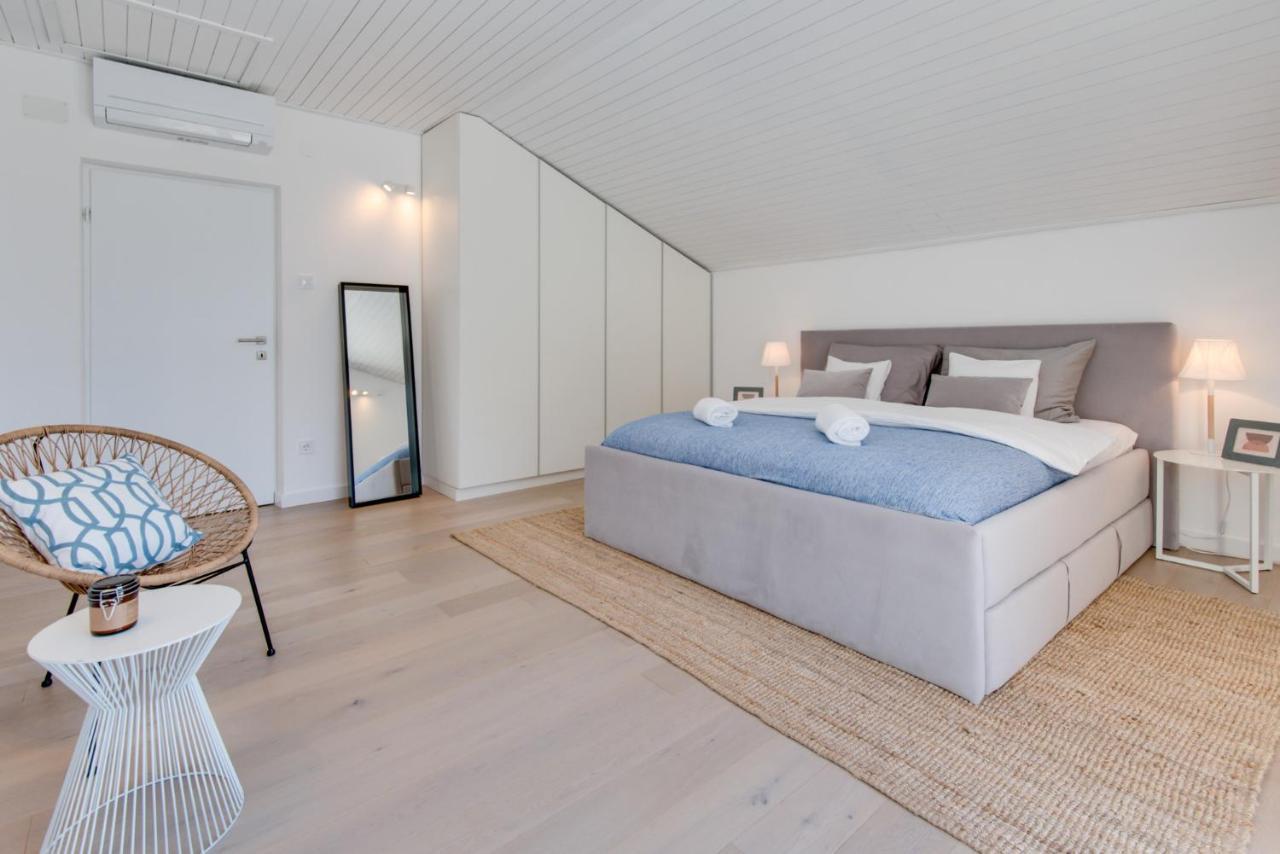Premium Villa, Heatable Infinity Pool, Jacuzzi And Seaview, Beach And City Just 10Min By Foot Volosko Luaran gambar